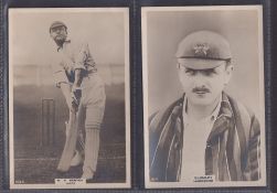 Cigarette cards, Phillips, Cricketers (Premium issue), four cards, three Lancashire, 123C Kenyon,