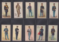 Trade cards, USA, Heide, U.S. Army Uniforms (set, 24 cards) (gd)