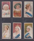Cigarette cards, Salmon & Gluckstein Her most Gracious Majesty Queen Victoria (set 6 cards) (fair/