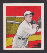 Trade card, USA, Tattoo Orbit, Baseball Card, 1933, type card, Jimmy Dykes, Chicago White Sox (