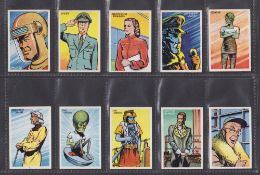 Trade cards, Calvert, Dan Dare Series (set, 25 cards) (gd/vg)