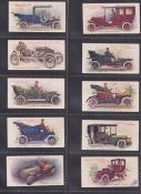 Cigarette cards, Lambert & Butler, Motors (1908) (set, 25 cards) (gd/vg)