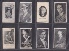 Cigarette cards, Drapkin Cinematograph Actors (set 96 cards) (about / near gd, some slight
