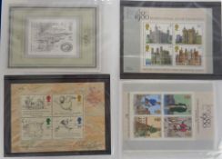 Stamps, GB QEII collection of presentation packs (97), booklets (18) and miniature sheets (117)