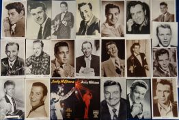 Postcards, Pop Singers, a collection of approx. 60 male pop stars and entertainers of the 1950s to