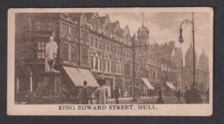Cigarette card, Kuit, Principal Streets of British Towns & Cities, type card, no 18, King Edward