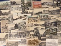 Postcards, Foreign, approx. 1000 cards showing a selection of areas and activities to include