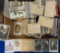 Postcards, Subjects, approx. 750 cards to comprise a wide selection of topics. Military inc. Field