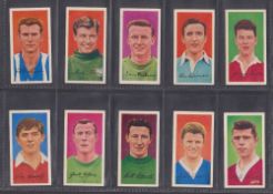 Trade cards, Barratt Famous Footballers A8 (set 50 cards) (gd/better)