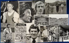 Sport, approx. 180 items of mid to late 20thC ephemera, mainly photographs but also programmes and