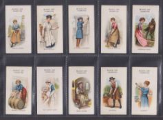 Cigarette cards, Carreras Women on War Work 46/50 (missing numbers 2 7 10 46) (gen gd/better)