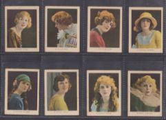 Cigarette cards, Westminster, Stage & Cinema Stars (grey) 99/100 (missing no.50 Fay Compton) (most