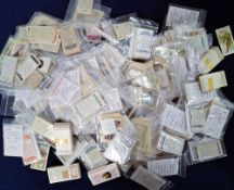Cigarette & trade cards, large mixture approx. 1500 loose cards neatly sorted into mainly part sets;