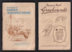 Cigarette cards, Player's, two Irish issue special albums both complete with all cards, Famous Irish