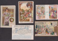 Trade cards, Liebig, a collection of ten German edition sets, Butter ref. S760, A Butterfly Chase