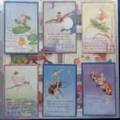 Postcards, Children and Cards For Children, approx. 170 cards, mostly sets, to include the artists