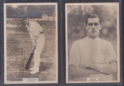 Cigarette cards, Phillips, Cricketers (Premium issue), four cards, all Lancashire, 33C Makepeace,