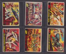 Trade cards, A&BC Bubbles Mars Attacks (set 55 cards) (mixed condition, gen fair/gd, number 1