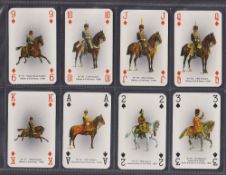 Cigarette cards, Ed Laurens British Cavalry Uniforms P/C inset (set 55 cards including 3 jokers) (