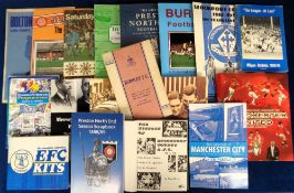 Football books, a collection of approx. 20 softback books and booklets, all relating to Lancashire