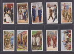 Cigarette cards, Wills, The Life of H.M. King Edward VIII (set, 50 cards) (vg unissued)