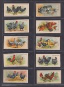 Cigarette cards, CWS Poultry (set 48 cards) (gd/better)