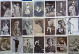 Postcards, 50 Signed postcards of mainly Victorian/Edwardian actors to include Forbes Robertson,