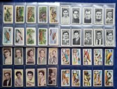 Trade cards, 18 sets; Barbers Tea Cinema & TV stars including Marilyn Monroe, DC Thomson Football