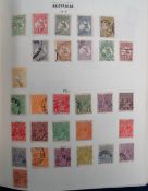 Stamps, Commonwealth collection, mainly used, housed in 5 albums to include Australia, Cyprus,