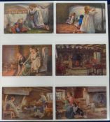 Postcards, Tuck's, an attractive collection of 280+ cards to include cottage interiors, children's