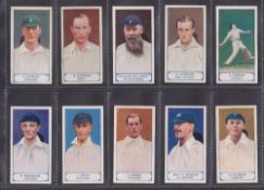 Cigarette cards, Pattreiouex, Cricketers Series (set 75 cards) including WG Grace etc (mixed