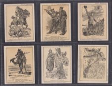 Cigarette cards, Wills Punch Cartoons 2nd series 23/25 (missing numbers 12 & 22) (some with