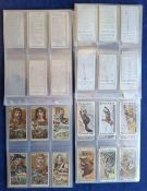 Trade cards, Germany Stollwerck, approx. 180 cards, sets some part sets and odds, various themes