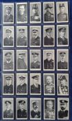 Cigarette cards, Lambert & Butler, 10 sets; Naval Portraits (series of 50 & 25), Worlds