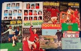 Trade stickers albums etc, selection, FKS Wonderful World of Soccer Stars 1968-69 (one complete,