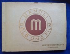 Cigarette cards, Germany, Manoli Gold und Film, album 4 (set 168 cards which are numbers 505-672)