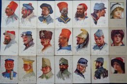 Postcards, a mixed subject and UK topographical selection of approx. 180 cards, inc. set of 6