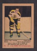 Trade card, Canada, Parkhurst Products, Hockey Series, 1951-52, type card, no 25 Harold 'Hal'