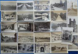 Postcards, Stonyhurst College, Jesuit school in Lancashire, 24 cards, RPs and matt RPs, circa
