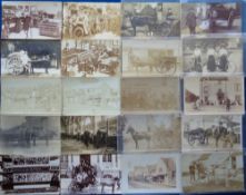 Postcards, Mixed Subject, a selection of 36 interesting cards to include cycling, Anti-