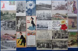 Postcards, Advertising, 65+ cards to include Murad cigarettes, Jack Jones cigars, Royal Veterinary