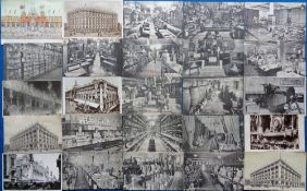 Postcards, Advertising, Shops to comprise Selfridges London (50+) and Peppercorns of Deptford