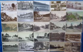 Postcards, Sussex, topographical, a mixed selection of approx 80 cards including The Steps High St