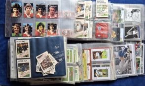 Trade cards, approx. 500 cards all Football related in part sets, mainly more modern cards,