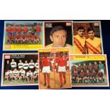 Trade supplements, France, 'Mirior Du Football' 25 large, colour, art plates featuring football