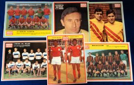 Trade supplements, France, 'Mirior Du Football' 25 large, colour, art plates featuring football