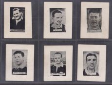 Trade cards, Anonymous plain back, 14 cards (12 different plus 2 duplicates) black & white