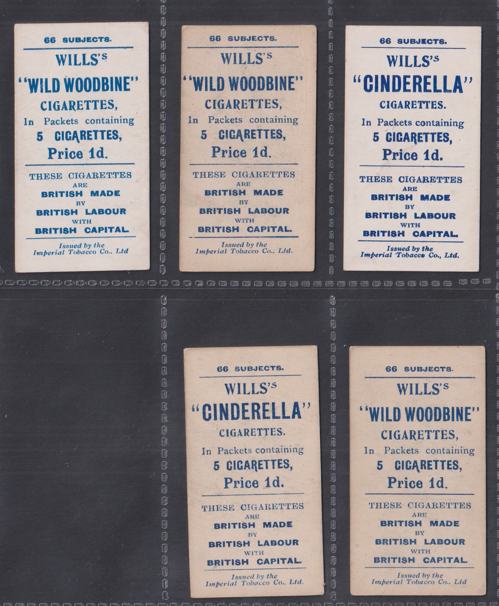 Cigarette cards, Wills, Football Series (50/66) INCLUDES, G.O. Smith, Bloomer, Athersmith, Foulkes - Image 2 of 12