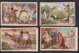 Trade cards, Liebig, four German edition sets, Puzzles (Hidden Objects) XI S346, Puzzles (Hidden