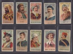 Cigarette cards, Japan, Murai, World's Smokers, ten cards, Bedouin, Gipsy, Sir Walter Raeigh,